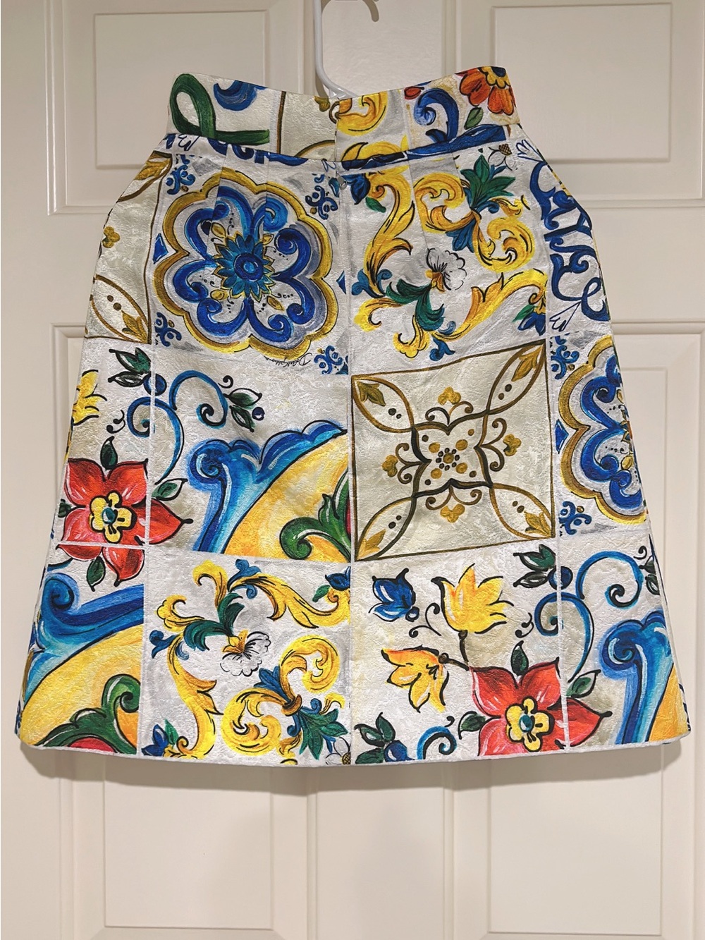 Dolce & Gabbana Printed A-Line Skirt - Picture 2 of 4
